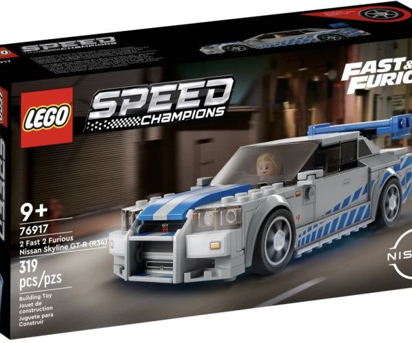 Lego Speed Champions 76917 - 2 Fast 2 Furious Nissan Skyline GT-R (R34)